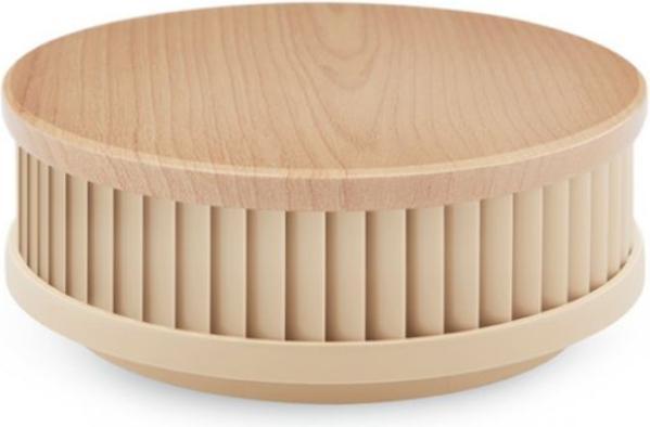 Actual product image Pyrexx PX-1 Smoke detector V3-Q Light wood look