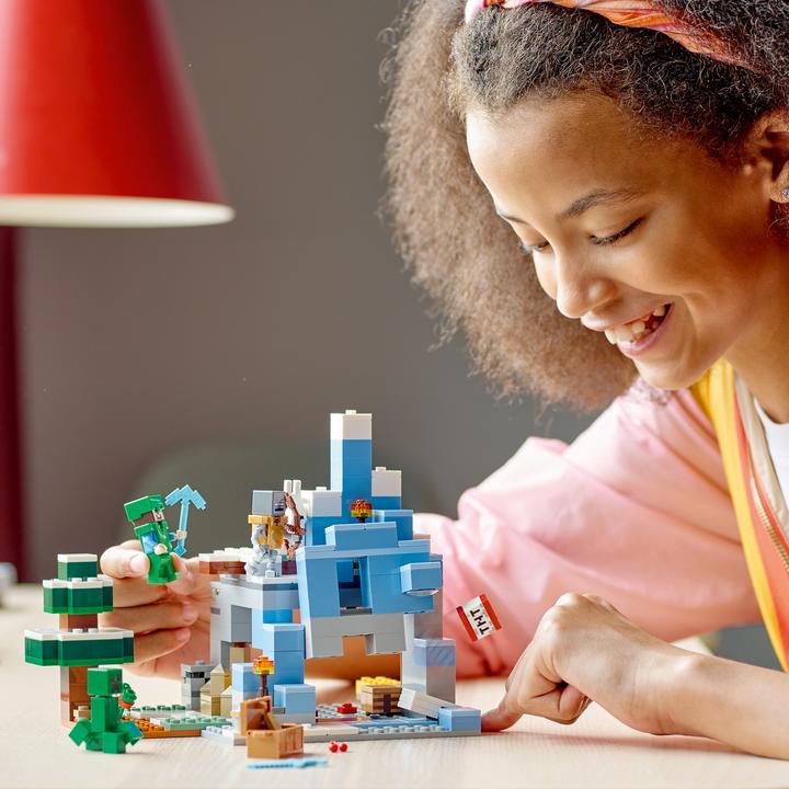 Produktbild LEGO Die Vereisten Gipfel (21243, LEGO Minecraft)
