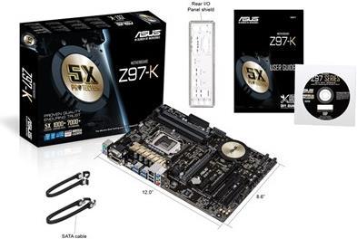 Produktbild ASUS Z97-K (LGA 1150, Intel Z97, ATX)