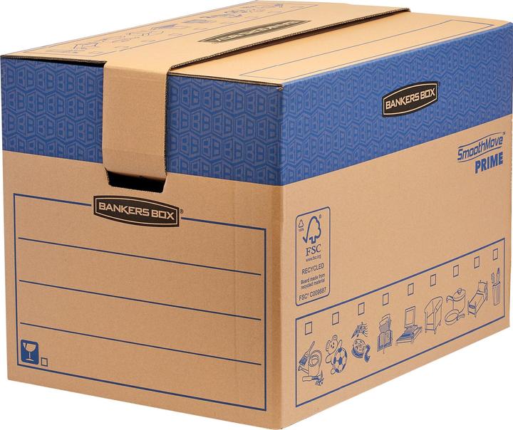 Fellowes FastFold Umzugsbox (480 x 632 x 463 mm, 127 l)