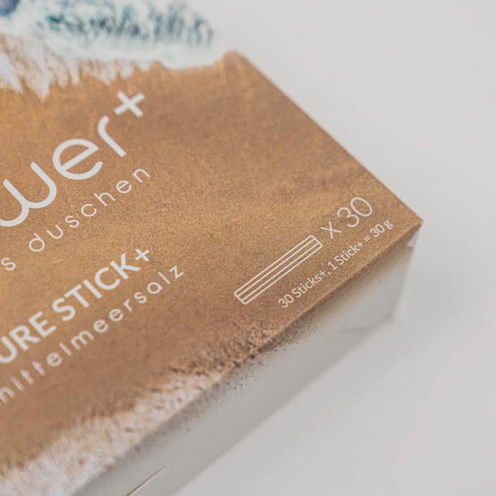 Produktbild SHOWER+ PURE STICK+ Mittelmeer Salz 30er
