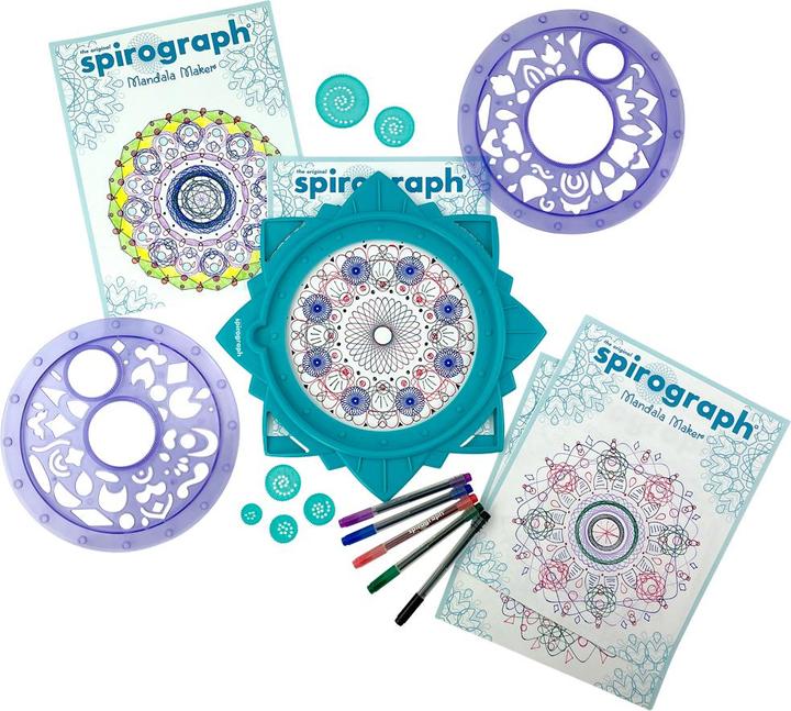 Actual product image Dante Spirograph Mandala