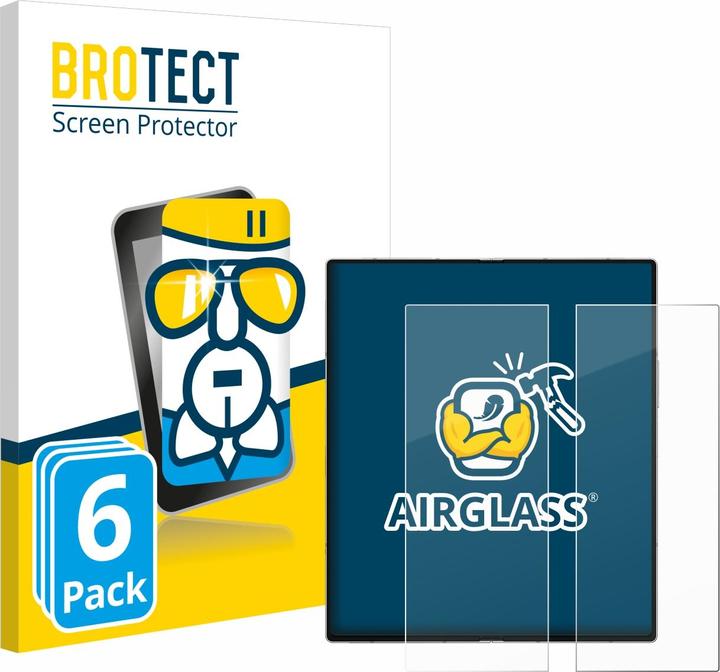 Produktbild BROTECT Schutzglas Schutzfolie Glas Folie Displayschutz klar (6 Stück, Samsung Galaxy Z Fold6)