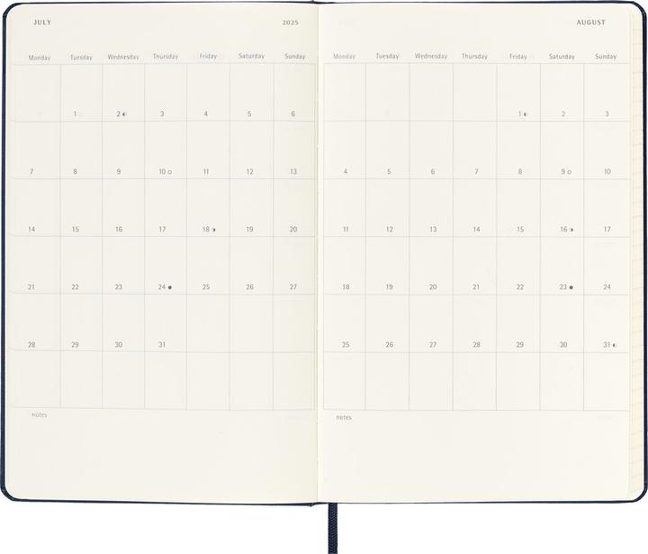 Actual product image Moleskine Notebook (A5, English)
