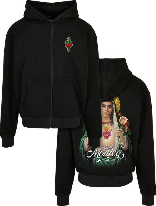 Urban Classics Santa Monica Heavy Oversize Zip Hoody - 76945