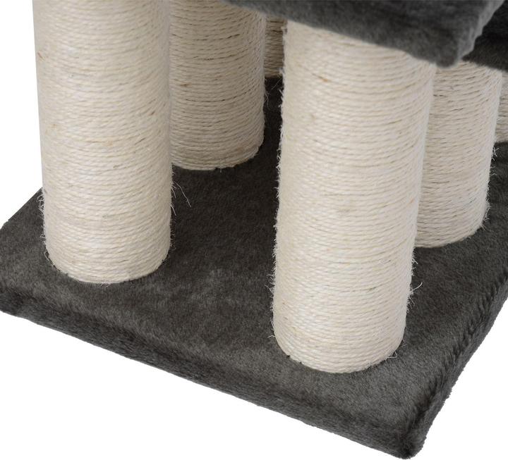 Actual product image PawHut Cat stairs with 3 steps (34 cm, Grey)