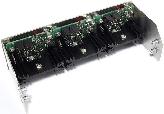 Actual product image Aqua Computer Panel for poweradjust 2 USB, brushed stainless steel