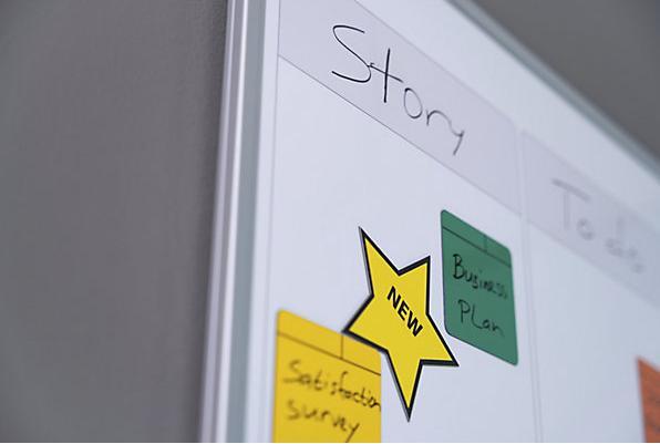 Produktbild eurokraft basic Taskboard für Scrum und Kanban