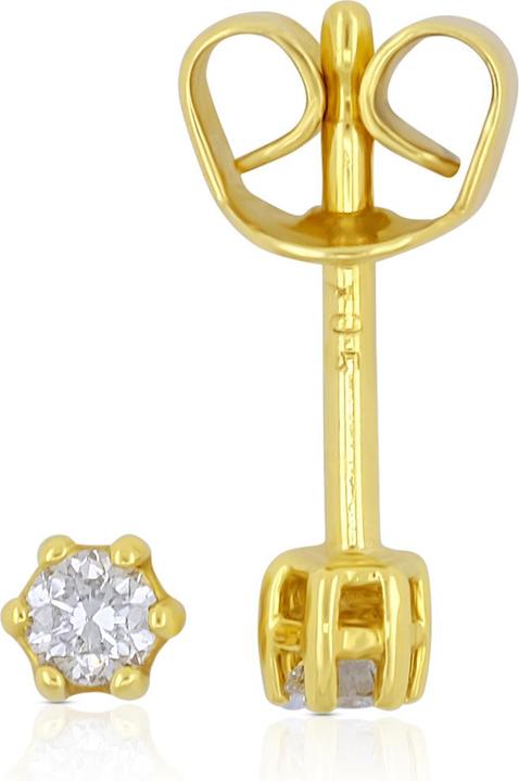 Immagine prodotto Muau Orecchini a perno (Oro giallo 750/18 K Oro giallo)