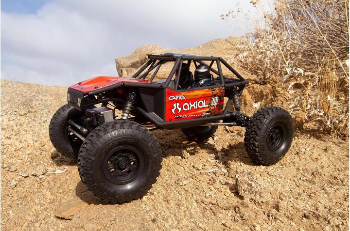Produktbild Axial Rock Racer Capra 1.9 Unlimited ARTR Rot (ARR Almost-Ready-to-Race)