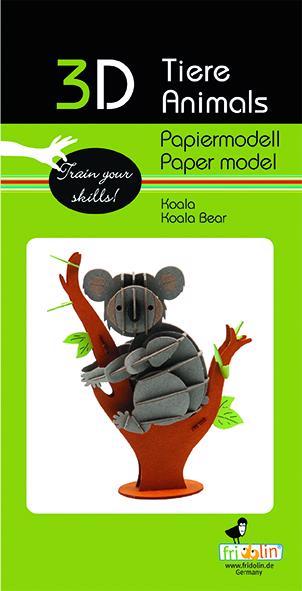 Fridolin Modello di carta 3D "Koala