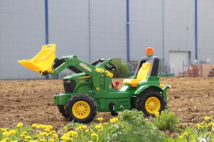 Immagine prodotto Rolly Toys Trattore a pedali, trattore JohnDeere 7930, caricatore frontale, verricello, 3-8 anni