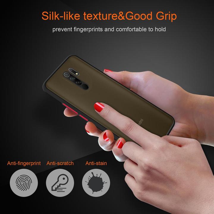 Actual product image Cadorabo Hybrid Matt Cover (Xiaomi Redmi 9)