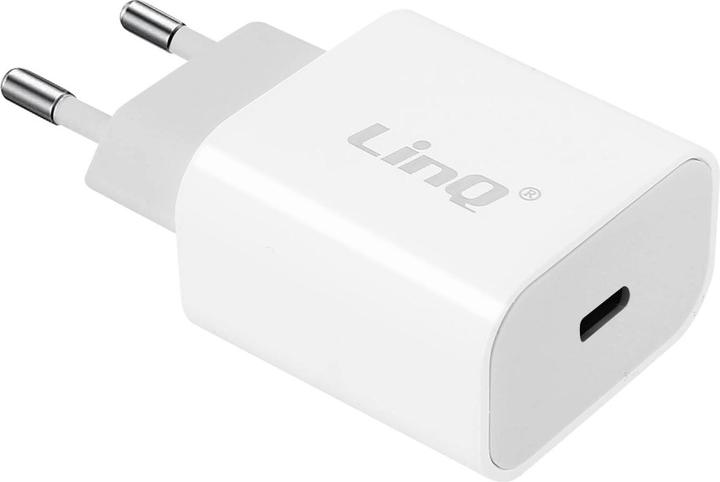 Produktbild LinQ USB-C Power Delivery 20W Schnellladegerät, Wand-Ladegerät, - Weiss (20 W)