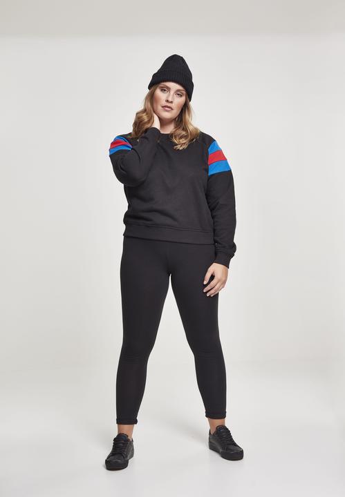 Immagine prodotto Urban Classics Girocollo con maniche a strisce da donna (5XL)