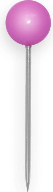 Actual product image BüroLine Map pins 4x20mm 115081 pink 100 pieces (100 x)
