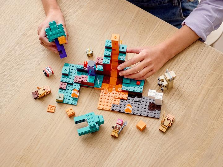 Actual product image LEGO Minecraft End-Of-Live Set Der Wirrwald - 21168 NEU! Teile 287x (21168)