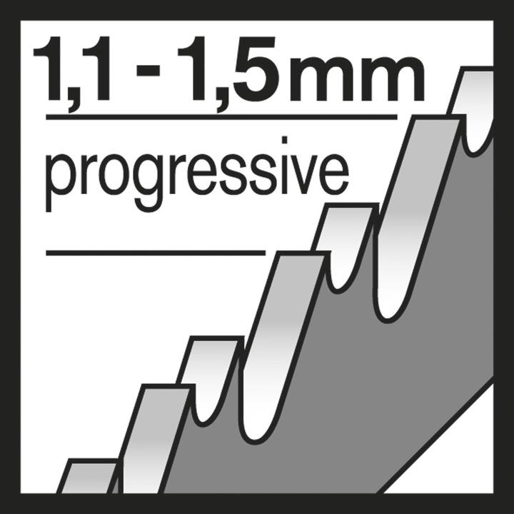 Produktbild Bosch Professional Zubehör Stichsägeblatt T 118 A Basic for Metal, 5er-Pack