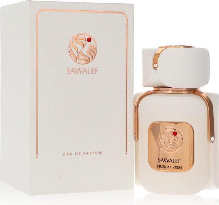 Actual product image Sawalef Musk Al Reem by Eau de Parfum Spray (Unisex) 80 ml (Eau de parfum, 80 ml)