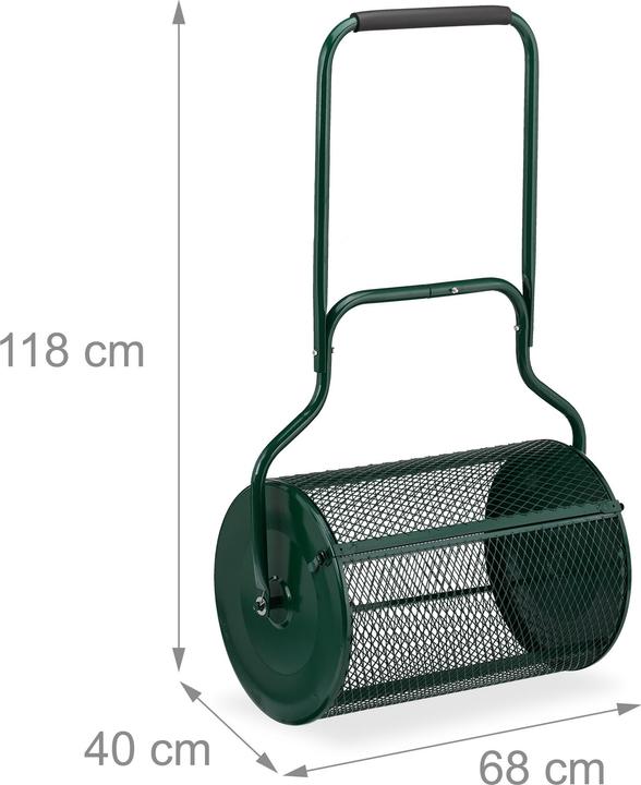 Actual product image Relaxdays Compost spreader