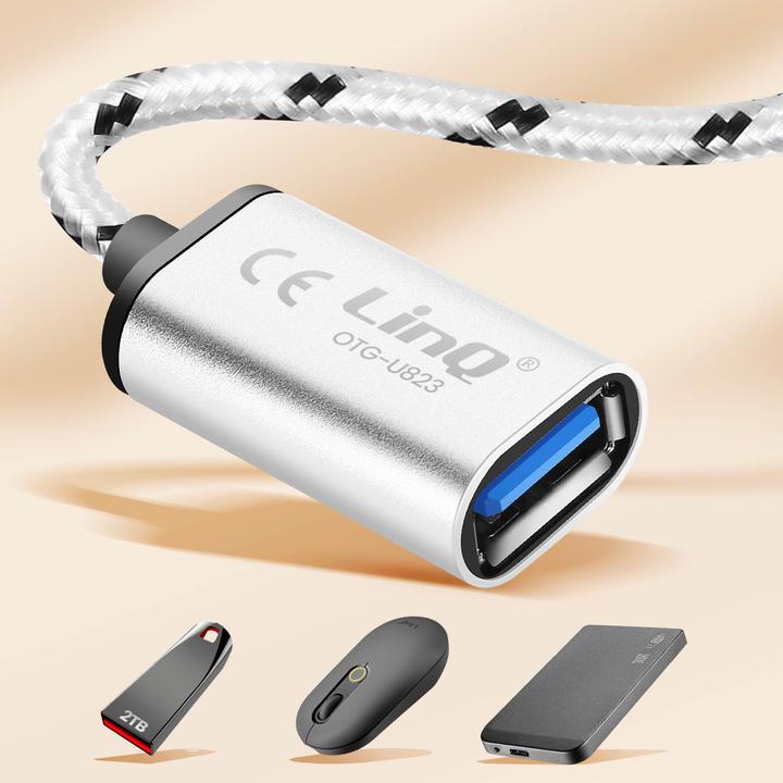 Immagine prodotto LinQ Cavo adattatore OTG-U823 (USB tipo C, USB)