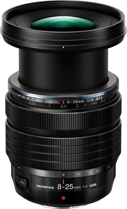 Actual product image Olympus ED 8-25mm f/4 Pro (Micro Four Thirds, Micro Four Thirds)