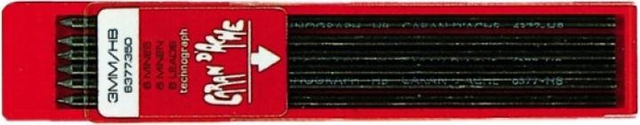 Actual product image Caran d'Ache Technograph refills (Refill, Black, 3 mm)