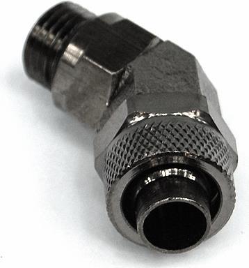 Actual product image Aquatuning 13/10mm screw-on grommet 45° rotatable