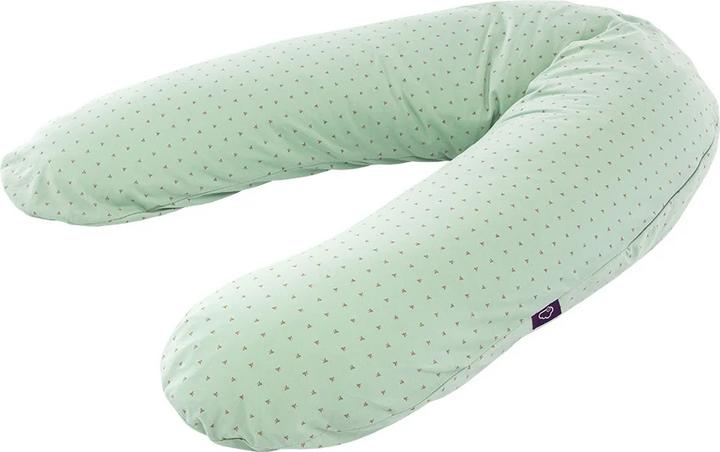Träumeland Stillkissen Baumwolle Twister gruen (190 cm)