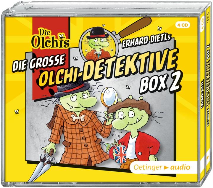 Produktbild Die grosse Olchi-Detektive Box 2 (4CD) (Barbara Iland-Olschewski, Erhard Dietl, Deutsch)