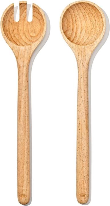 Actual product image OXO Good Grips beech wood salad servers, 2 pieces (Salad servers)
