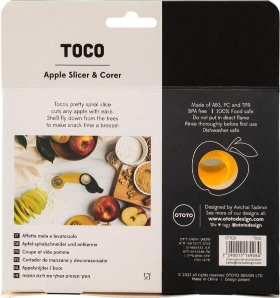 Produktbild Ototo Toco Apfel Spiralschneider