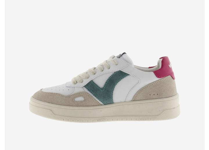 Actual product image Victoria leather effect and split leather sneakers seul (41)