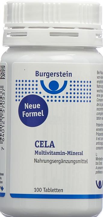 Actual product image Burgerstein Multivitamin Mineral CELA (100 Piece, Pills, 162 g)