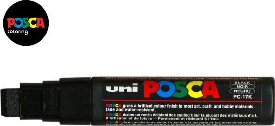 Immagine prodotto Posca Marchio PC-17K a punta rettangolare (Nero, 15 mm, 1 x)