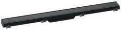 Produktbild hansgrohe HG Duschrinne RainDrain Match m höhenverstellb Rahmen 800mm schwarz (800 mm)