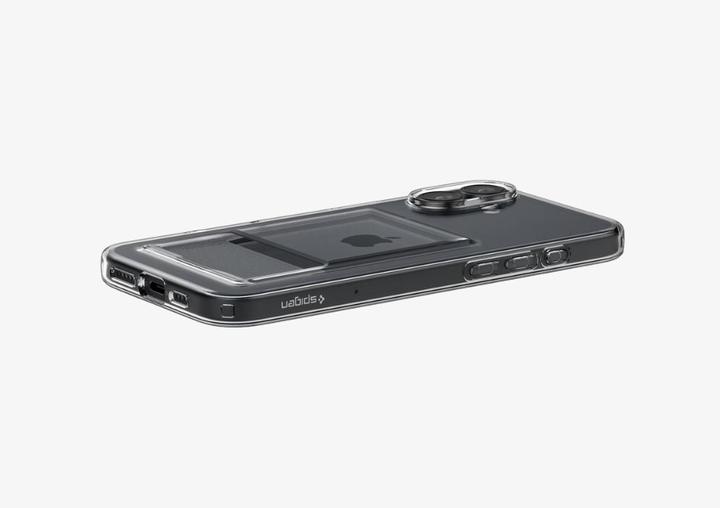 Actual product image Spigen Crystal Slot iPhone 16 Case Crystal Clear (Apple iPhone 16)