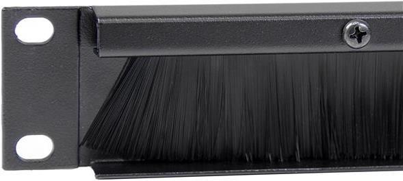 Actual product image StarTech 1u Brush Rack Cable Manager