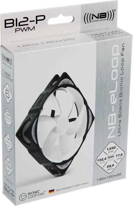 Immagine prodotto Noiseblocker NB-eLoop B12-P (120 mm, 1 x)