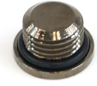 Produktbild Aquatuning Verschlussschraube G1/4 Zoll black nickel