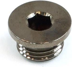 Produktbild Aquatuning Verschlussschraube G1/4 Zoll black nickel
