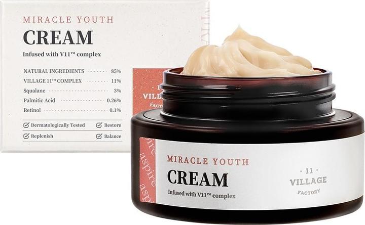 Actual product image Village 11 Factory Miracle youth cream (50 ml, 24h cream)