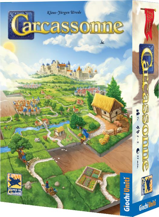 Immagine prodotto Giochi uniti Carcassonne - Gioco Base Nuova Edizione (Italiano)