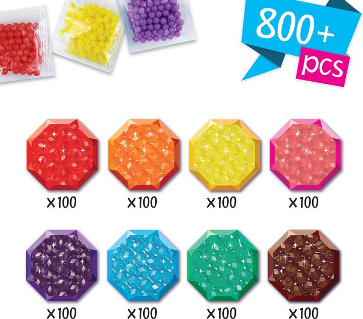 Actual product image Aquabeads Glitter beads