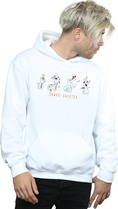 Actual product image Disney Mens Frozen 2 Olaf Shape-Shifter Hoodie (L)