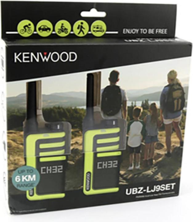 Image du produit Kenwood UBZ-LJ9SET Radio portative FM PMR446 (6 km)