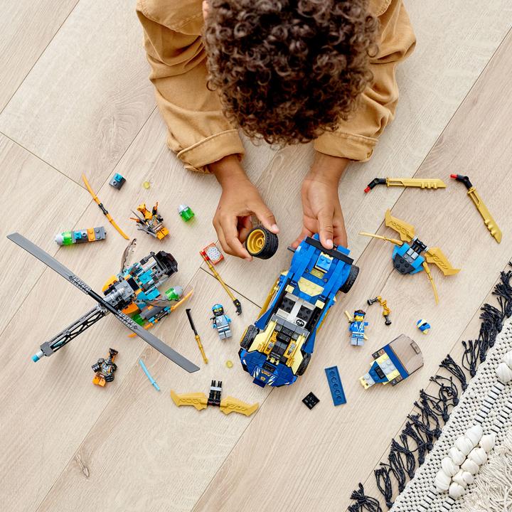 Actual product image LEGO Ninjago - Jay and Nya's race car EVO (71776, LEGO Ninjago)