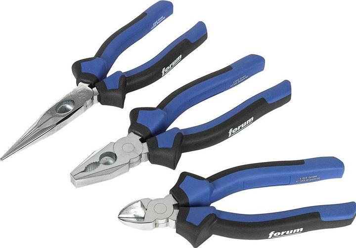 Produktbild Forum Professional Solutions Zangensatz mit Mehrkomponenten Kunststoffhüllen 3 Teile (20 mm)