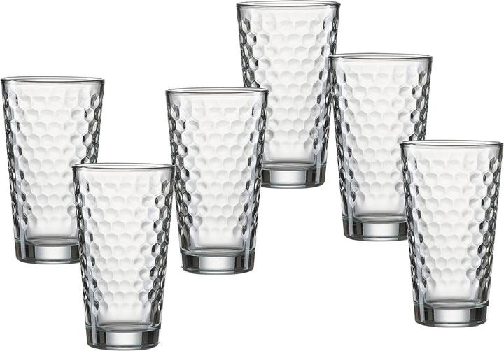 Produktbild Ritzenhoff & Breker Longdrinkglas Favo klar 6ST 400ml (0.40 l, 6 x)
