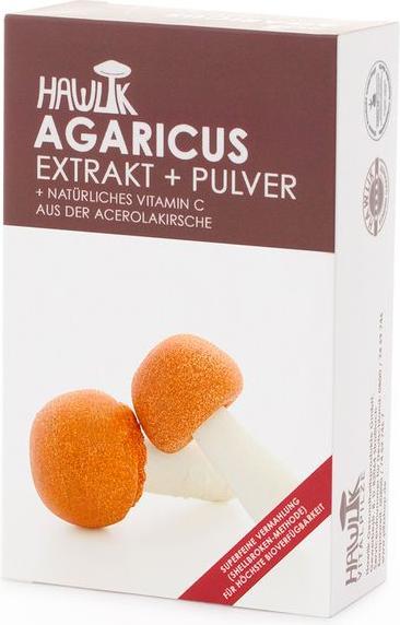 Image du produit Hawlik Agaricus Extrakt+ (120 pièce(s), Capsules, 110 g)